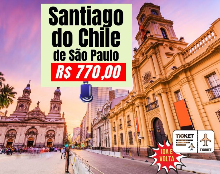 Passagem barata, São Paulo - Santiago do Chile a partir de R$770,00 ...