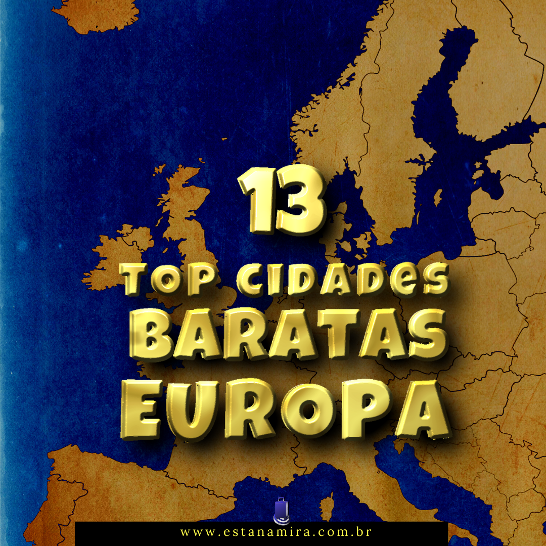 Capa 13 cidades baratas europa