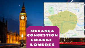 MUDANCA NA CONGESTION CHARGE LONDON